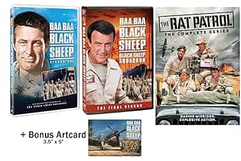 Amazon.com: World War II DVD Bundle Baa Baa Black Sheep